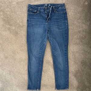 Old Navy Women's Dark Blue Skinny Jeans